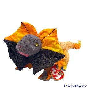 👠 TY “Slayer” Beanie Baby Dinosaur